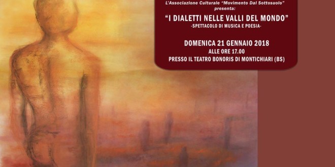 I DIALETTI NELLE VALLI DEL MONDO – 21 Gennaio 2018