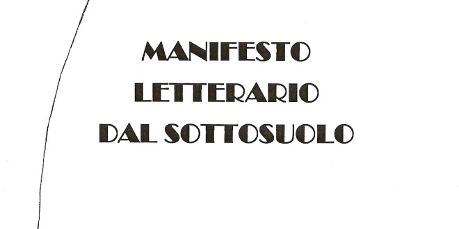 01 – Manifesto Letterario dal Sottosuolo